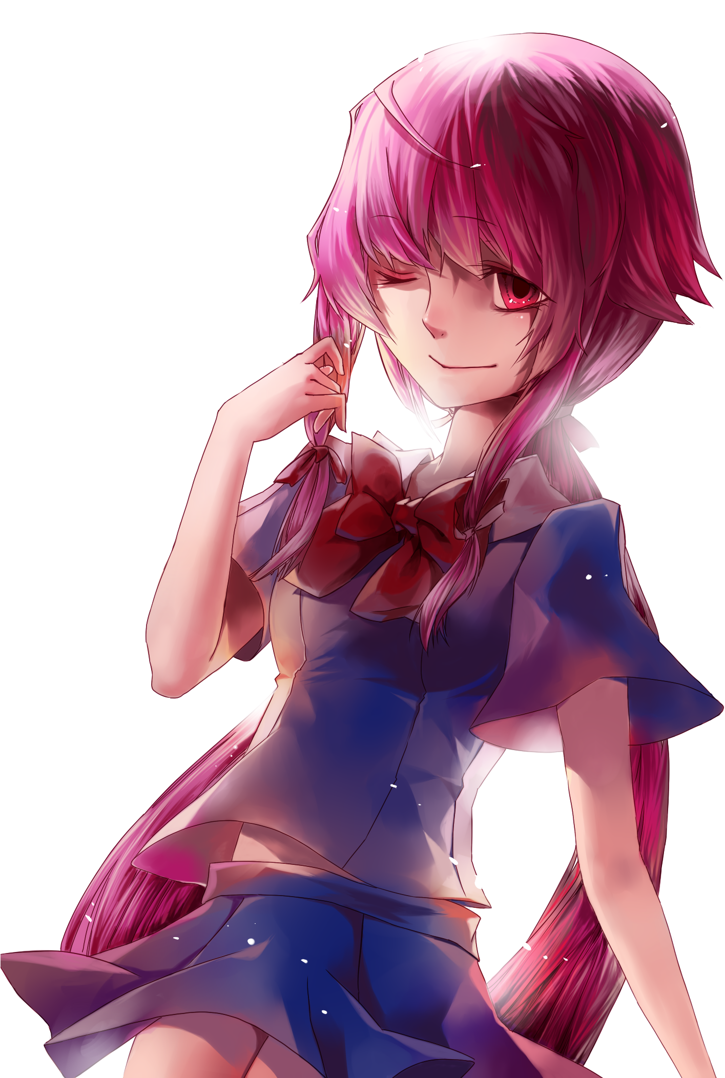 Yuno Gasai , Png Download Clipart (1415x2104), Png Download