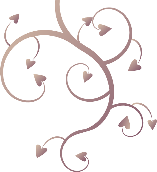 Decor Clip Art - Free Wedding Heart Clip Art - Png Download (540x594), Png Download