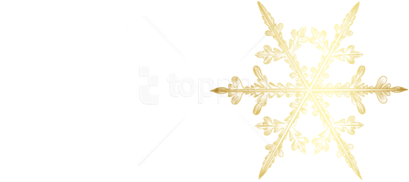 Deco Snowflakes Png - Motif Clipart (850x383), Png Download