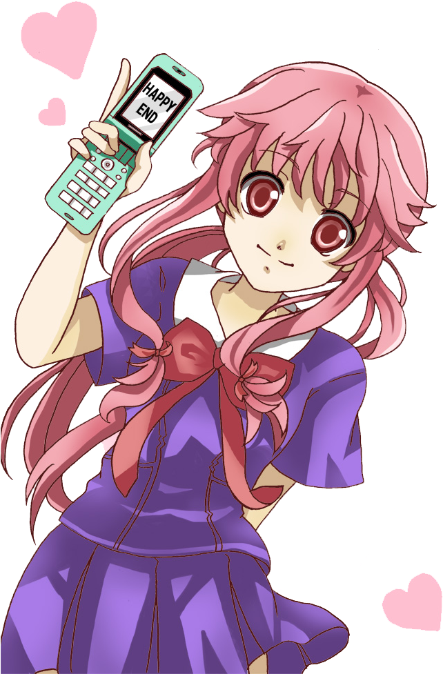 700x1019, 1430242798451 ) Google Iqdb - Happy Birthday Yuno Gasai Clipart (700x1019), Png Download