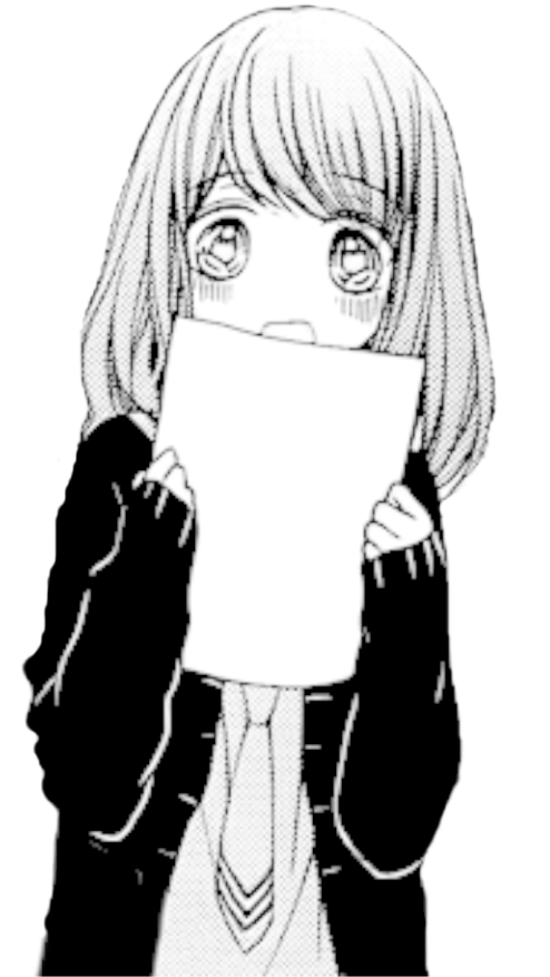 Anime Png Black And White Transparent Anime Black And Clipart (894x894), Png Download