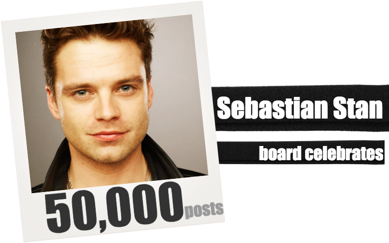 The Sebastian Stan Board Is Celebrating 50,000 Posts Clipart (800x600), Png Download