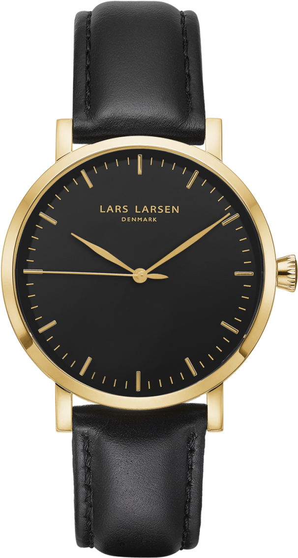 Gold Watch Png - Men's Watch Brown Leather Clipart (1200x1200), Png Download