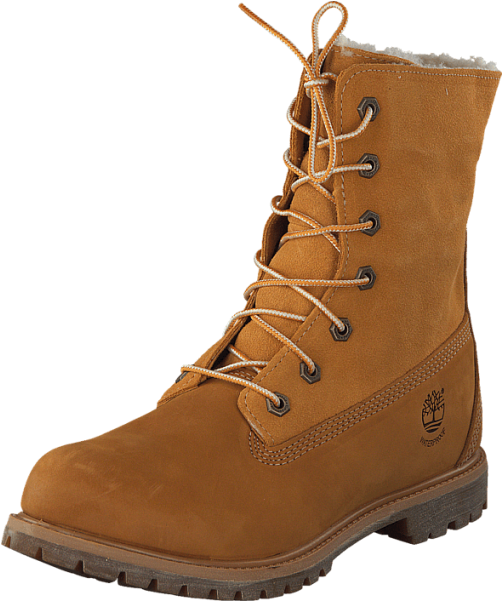 Timberland 8329r Authentics Teddy Fleece Wheat Boots - Work Boots Clipart (600x600), Png Download
