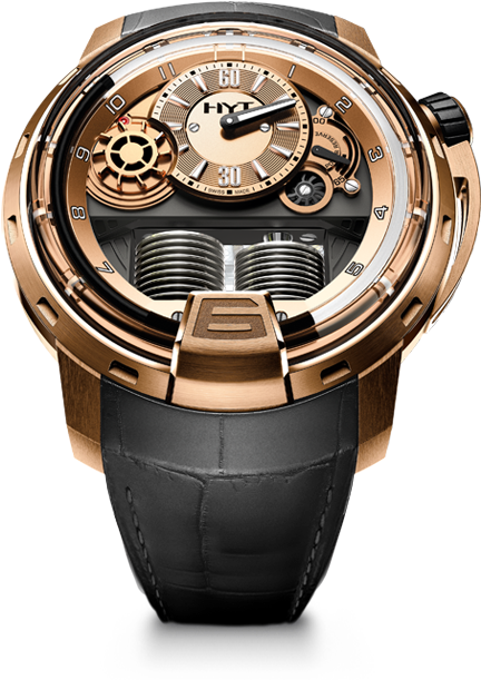 H1 Full - Hyt Hi Replica Watch Clipart (542x725), Png Download