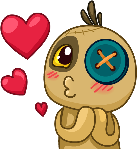 Voodoo Doll Chumbo - Doll Voodoo Png Clipart (618x618), Png Download