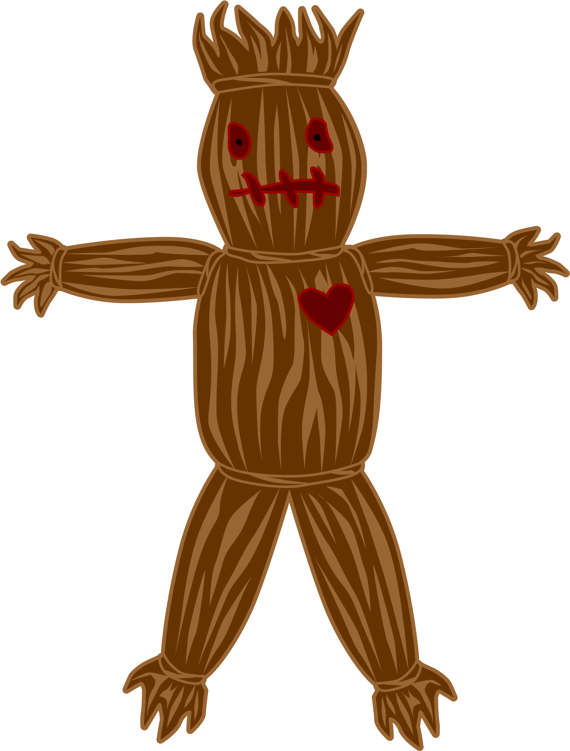 Voodoo Doll Vector Clip Art - Illustration - Png Download (2550x3300), Png Download