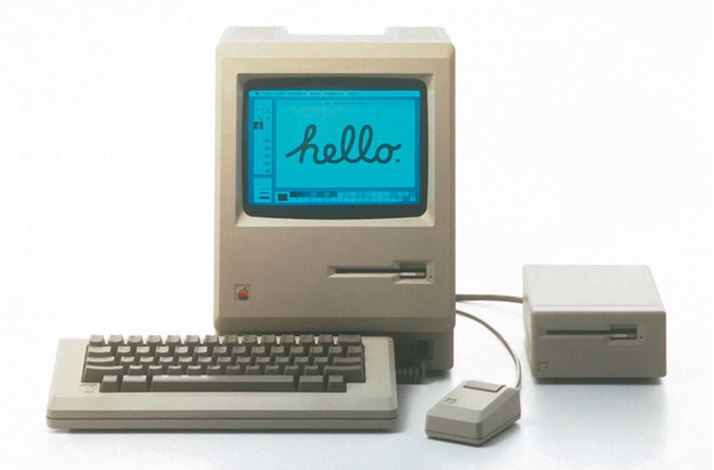 Macintosh Computer Png Clipart - Apple Macintosh Transparent Png (1016x669), Png Download