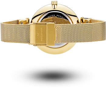 Livia Noir No - Women's Mockberg Elise Stainless Steel Mesh Bracelet Clipart (540x714), Png Download