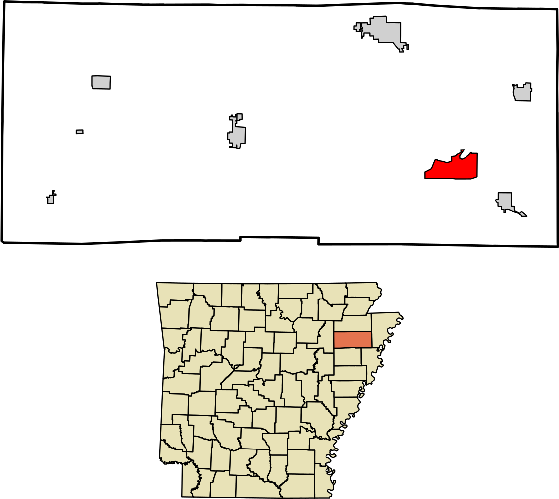 County Arkansas Clipart (1200x1080), Png Download