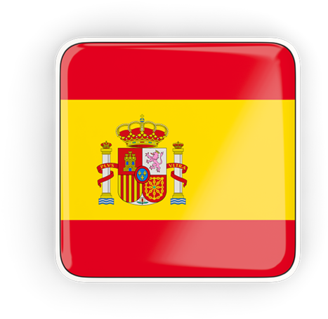 Illustration Of Flag Of Spain - Spain Flag Square Png Clipart (640x480), Png Download