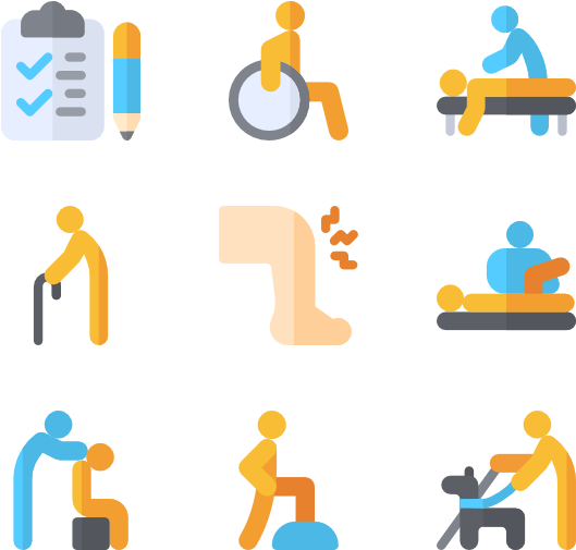 Physiotherapy Clipart (600x564), Png Download