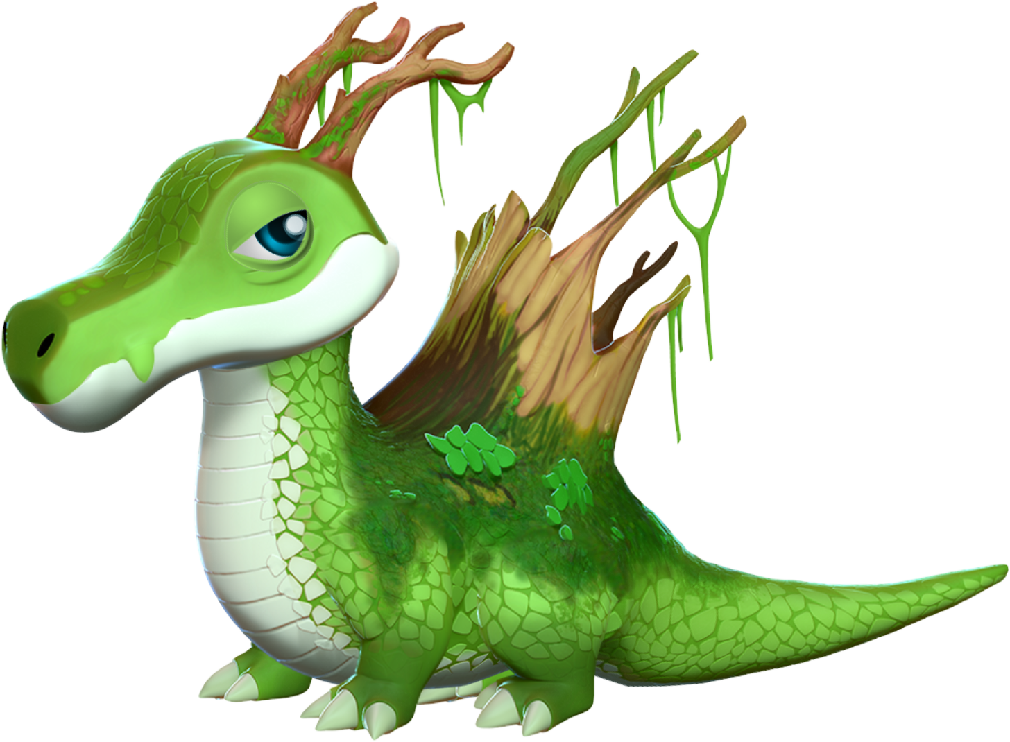 Swamp Dragon Clipart (1456x1070), Png Download
