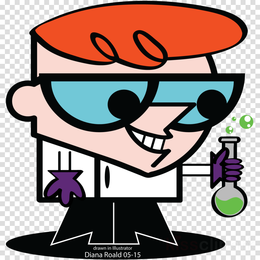 Dexter Cartoon Network Clipart Mandark Major Glory - Dexter Cartoon Network - Png Download (900x900), Png Download