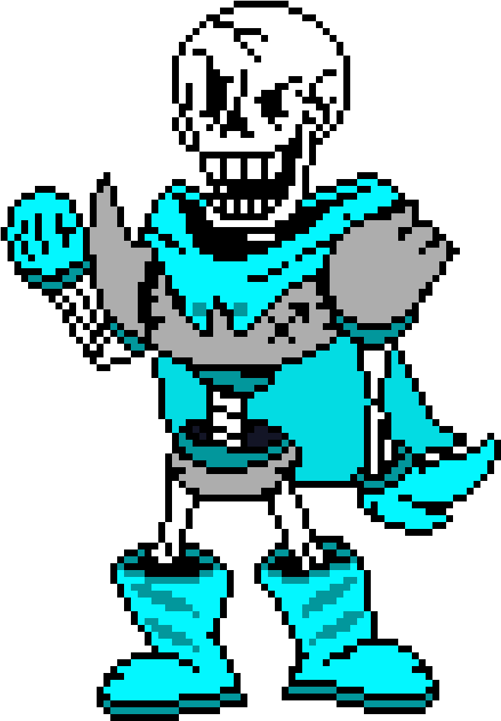 Negativetale Papyrus , Png Download - Negativetale Papyrus Clipart (731x1051), Png Download