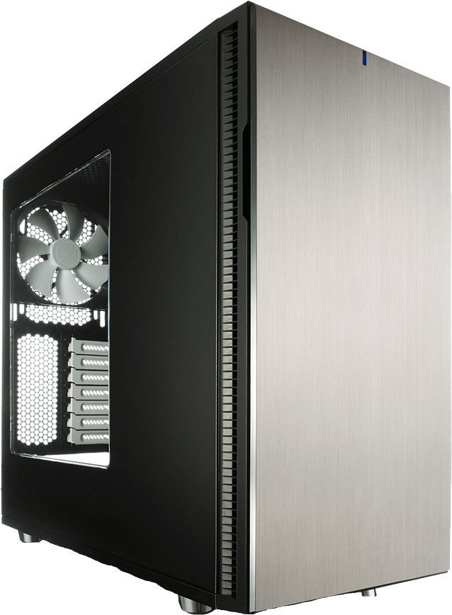 Fractal Design Define R5 Titanium Window Case Clipart (1000x1000), Png Download