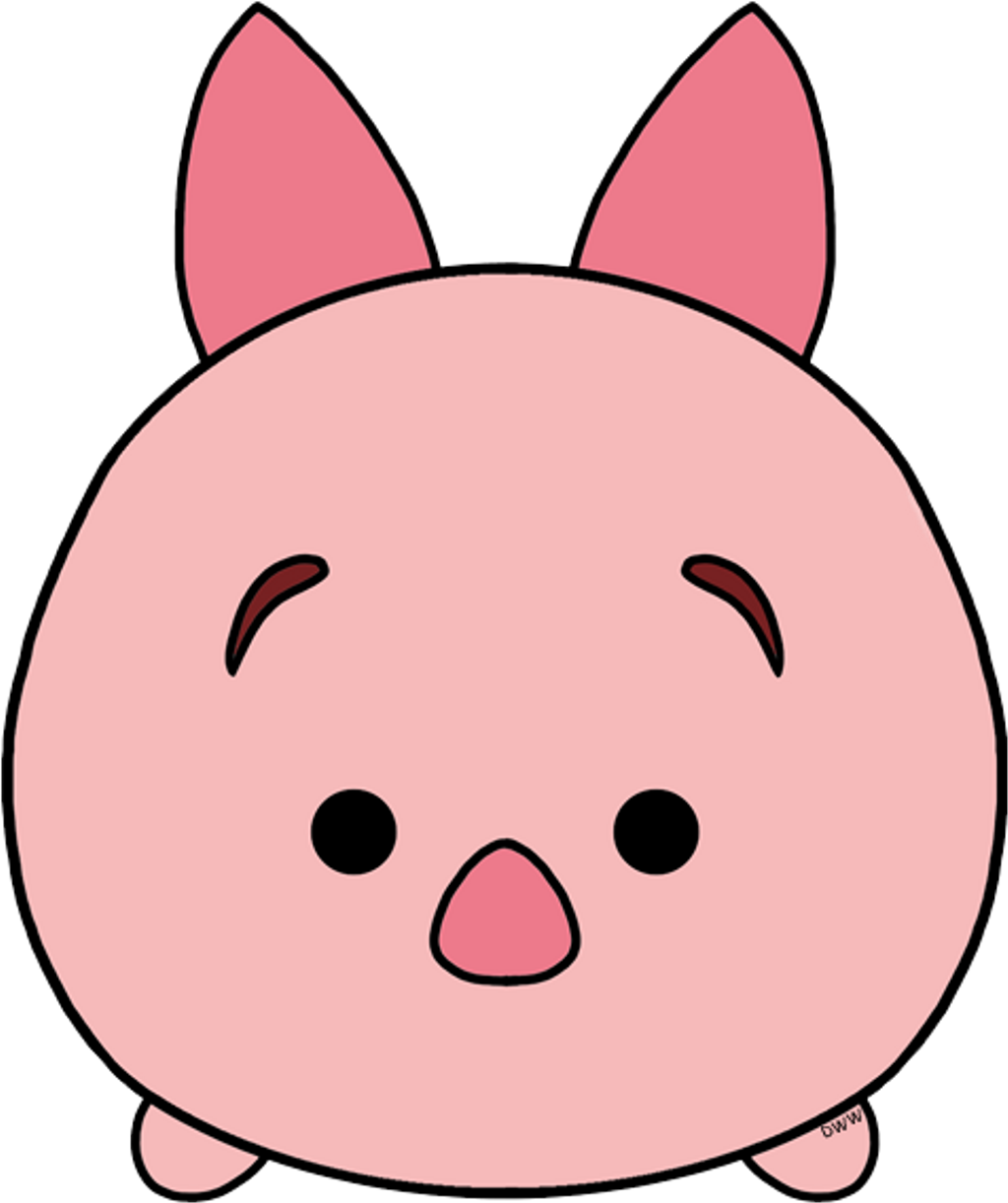 Tsumtsum Sticker Clipart (1024x1222), Png Download