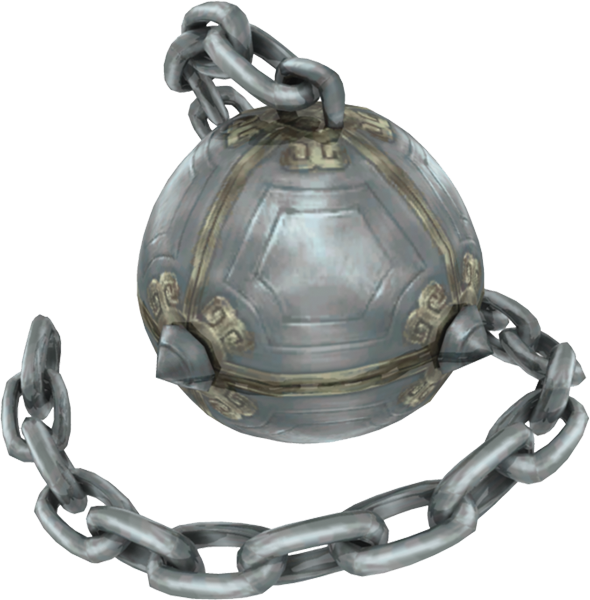 Ball And Chain Clipart (590x600), Png Download