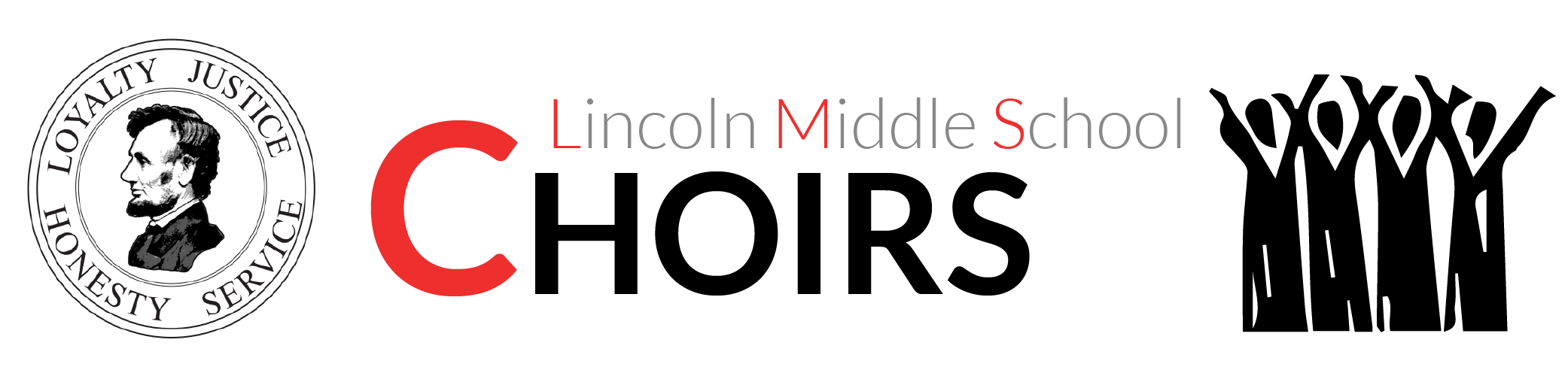 Lincoln Middle School Choirs Clipart (2083x500), Png Download