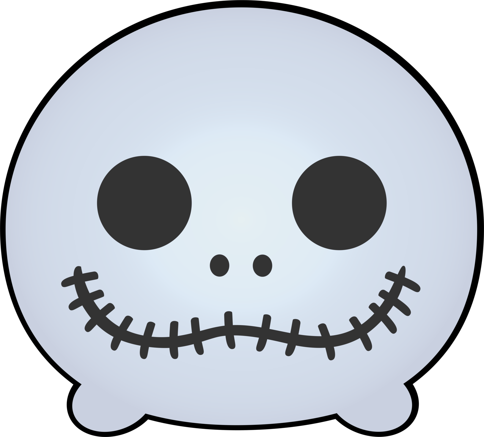 Tsum Tsum Disney Christmas Clip Art - Png Download (1628x1471), Png Download