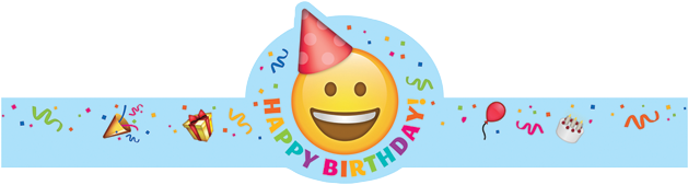 Crowns Emoji Happy Birthday Clipart (650x650), Png Download