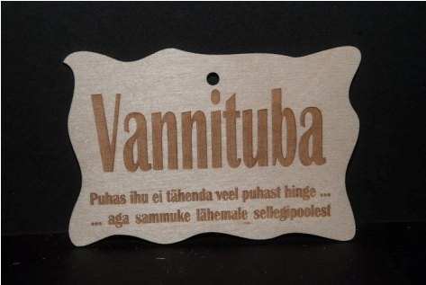 Small Sign "bathroom Clean Body " Clipart (800x800), Png Download