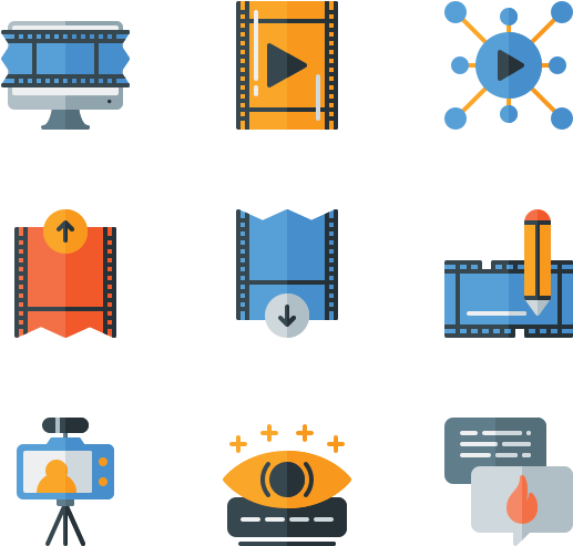 Online Streaming Clipart (600x564), Png Download