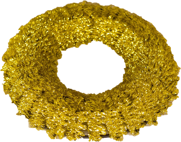 Gold Wreath Png Clipart (700x700), Png Download