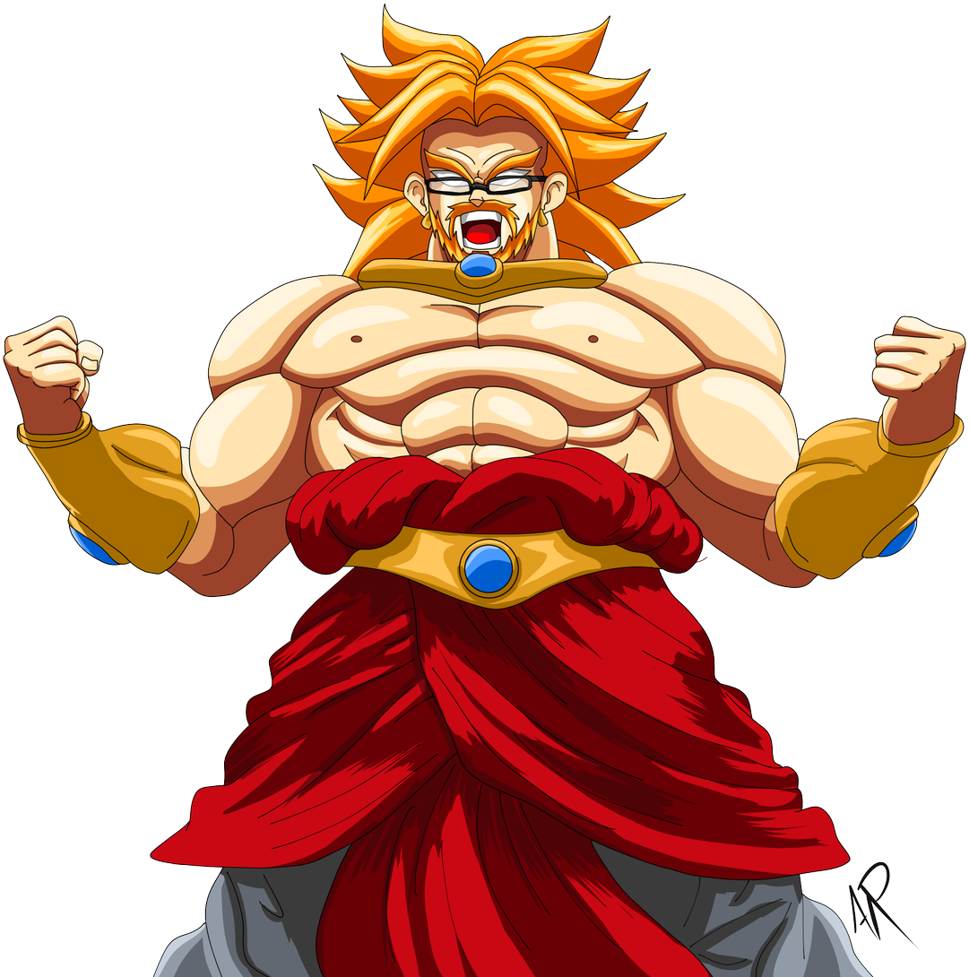 But I'm More Hyped About @maximilian Stream When Broly - Illustration Clipart (1081x1090), Png Download