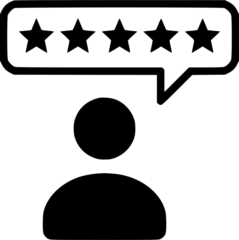 Png File Svg - Customer Rating Icon Clipart (980x982), Png Download