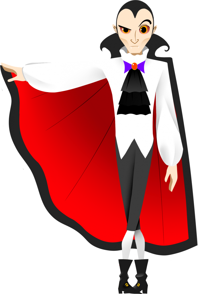 Free Dracula Clipart - Dracula Clipart - Png Download (691x1024), Png Download