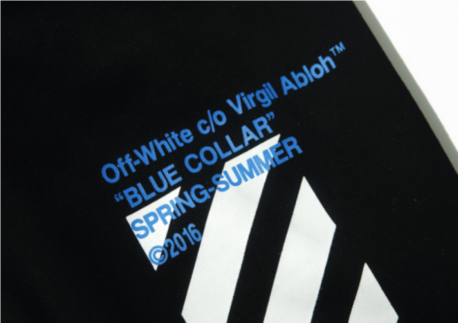 Blue Off White Logo Clipart (900x900), Png Download