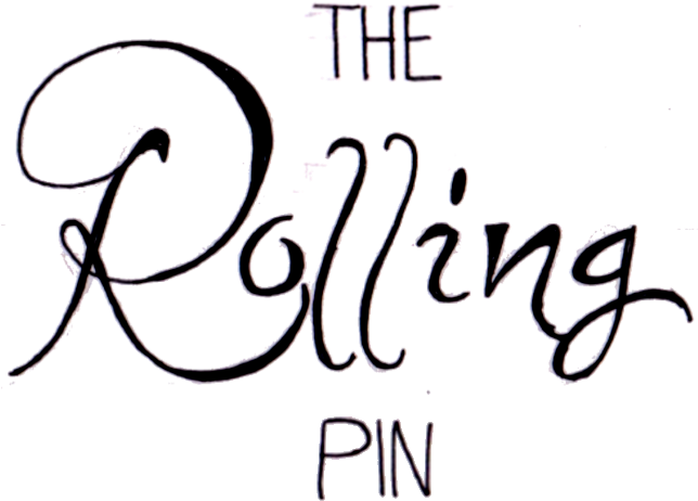 The Rolling Pin - Calligraphy Clipart (743x697), Png Download