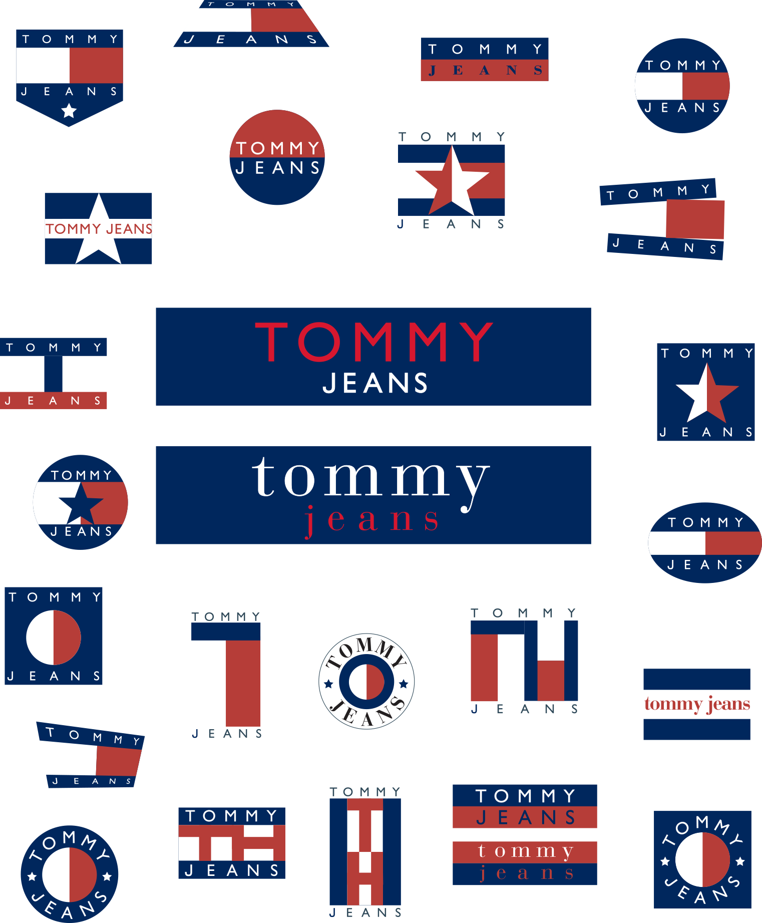 Tommy Hilfiger - Tommy Hilfiger Jeans Logo Clipart (1522x1843), Png Download
