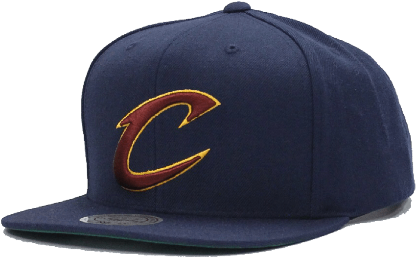 Cleveland Cavaliers Mitchell & Ness Nba Team Logo Snapback Clipart (850x526), Png Download
