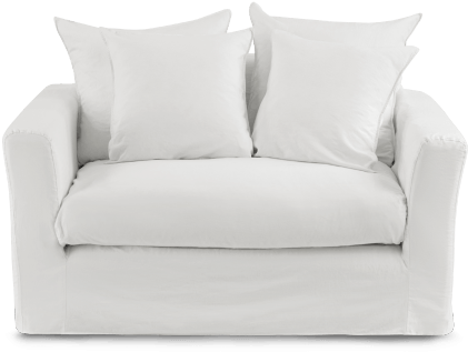 Studio Couch Clipart (750x1000), Png Download