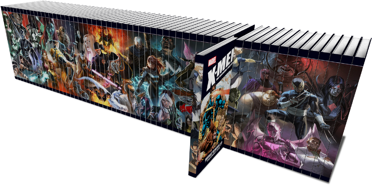 X Men - X Men The Essential Collection Clipart (1410x710), Png Download