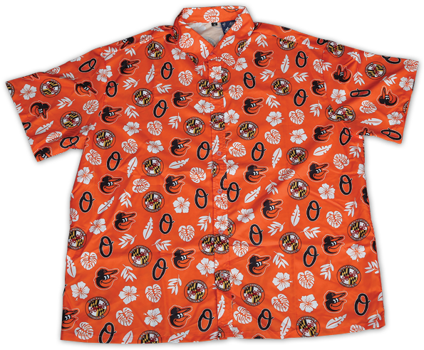 Baltimore Orioles Release - Orioles Hawaiian Shirt 2018 Clipart (600x600), Png Download
