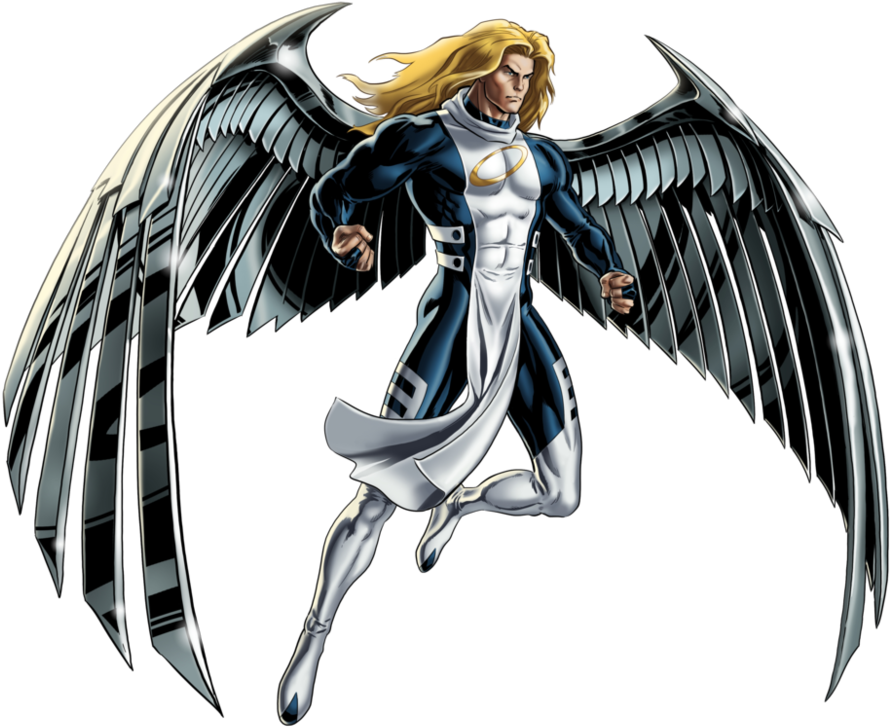 X Men Angel Comic , Png Download - Marvel Angel Clipart (912x746), Png Download