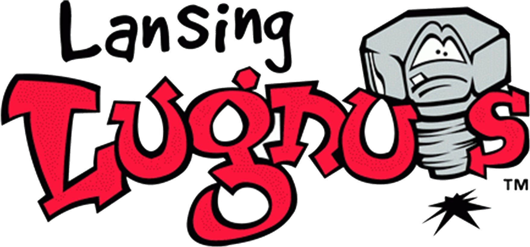 While The Logo Of The Minor League Baseball Franchise - Lansing Lugnuts Logo Clipart (1920x1080), Png Download