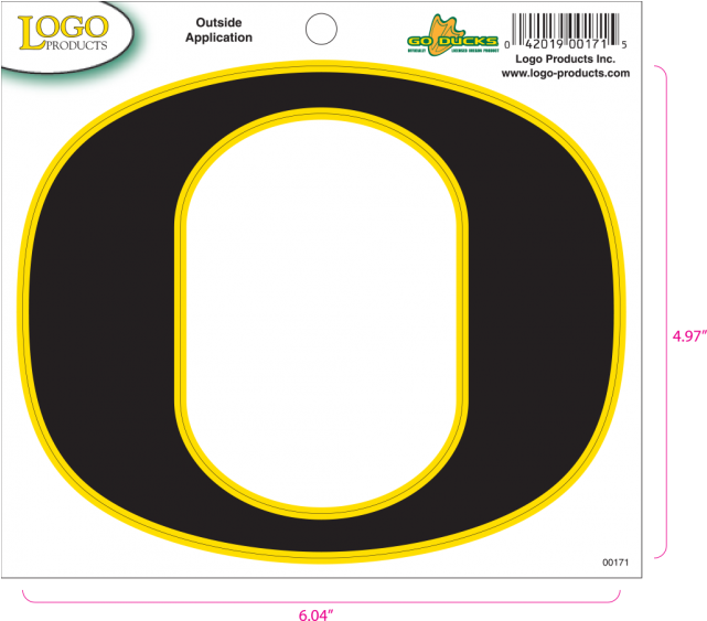 Oregon O Clipart (640x640), Png Download