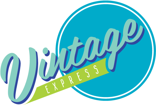 Vintage Express Portland - Gebodsborden Clipart (600x600), Png Download