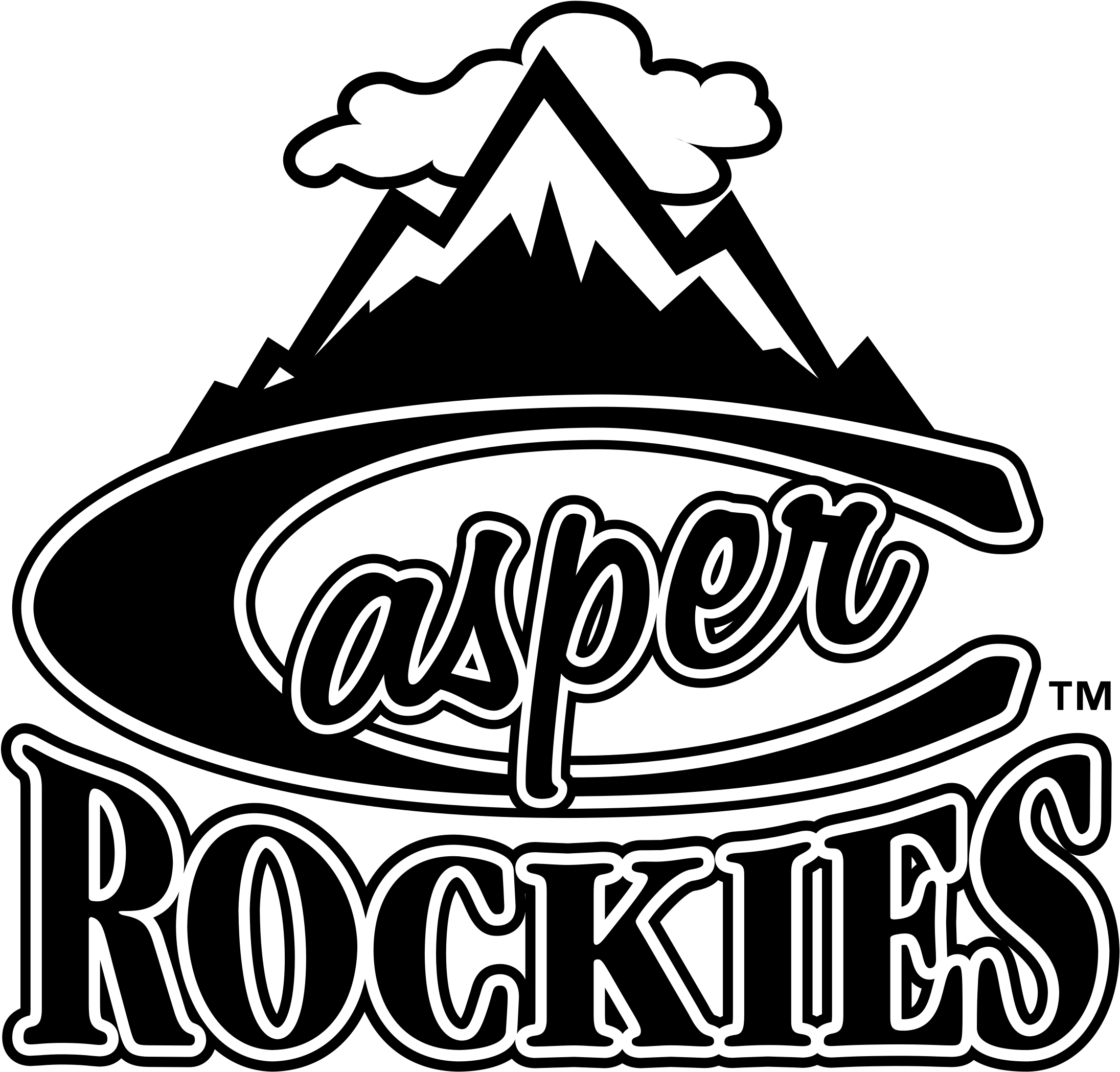 Casper Rockies Logo Png Transparent - Casper Rockies Clipart (2400x2400), Png Download