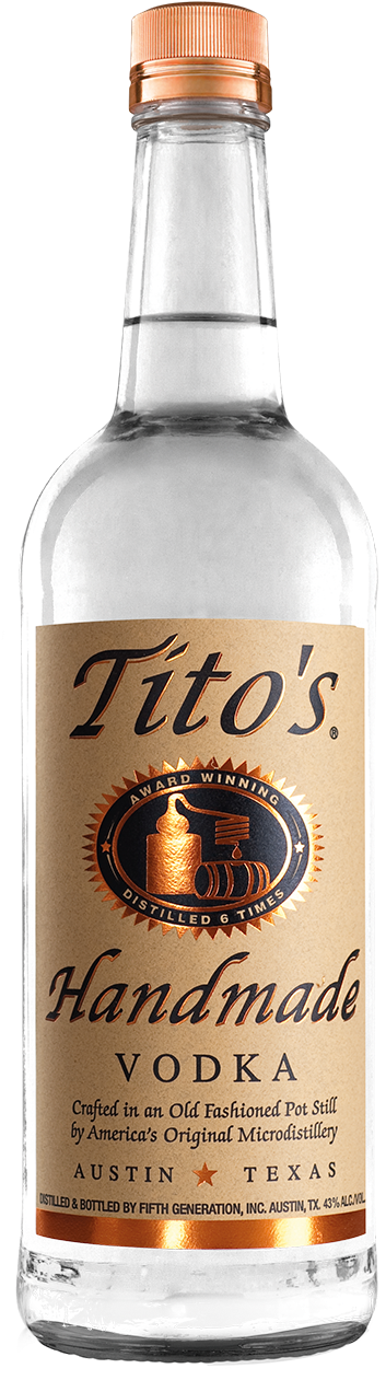 Tito's Is America's Original Craft Spirit And Is Now Clipart (353x1261), Png Download