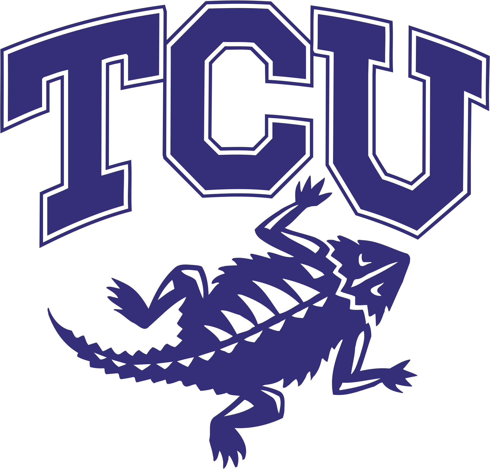 Tcu Hornedfrogs Logo Png Transparent - Tcu Horned Frogs Clipart (2400x2400), Png Download