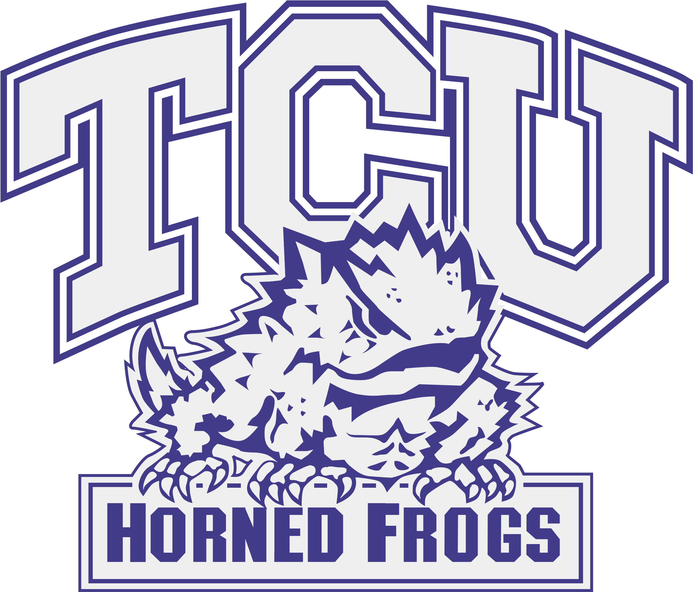 Tcu Hornedfrogs Logo Png Transparent - Tcu Horned Frogs Clipart (2400x2400), Png Download