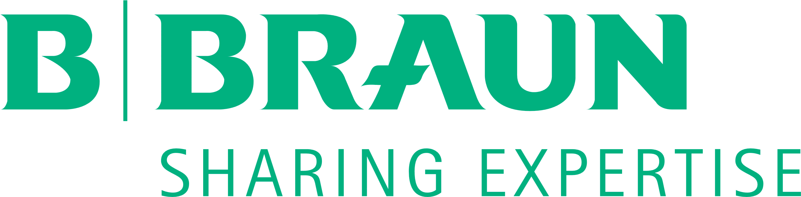 Dewalt Logo Vector Download - B Braun Medical Logo Clipart (2826x830), Png Download