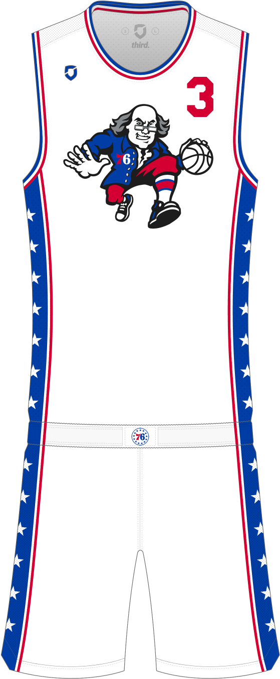 Philadelphia 76ers Alternate - Sixers New Clipart (1000x1500), Png Download