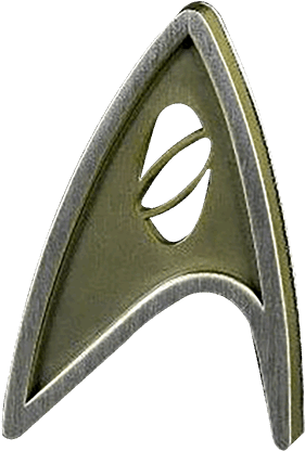 Star Trek - Star Trek - Beyond - Science Magnetic Insignia - Emblem Clipart (600x600), Png Download