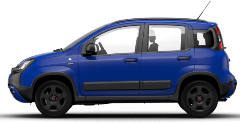 Fiat Panda Waze - Fiat Panda Cross Clipart (784x588), Png Download